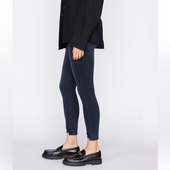 NEW Frame Ali High Rise Skinny Black Noir Size 28 - Picture 11 of 11